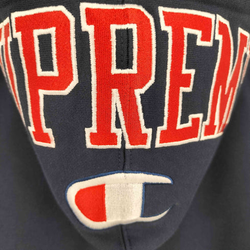 シュプリーム Supreme 17AW Champion Arc Logo Zip Up Sweat メンズ import:M